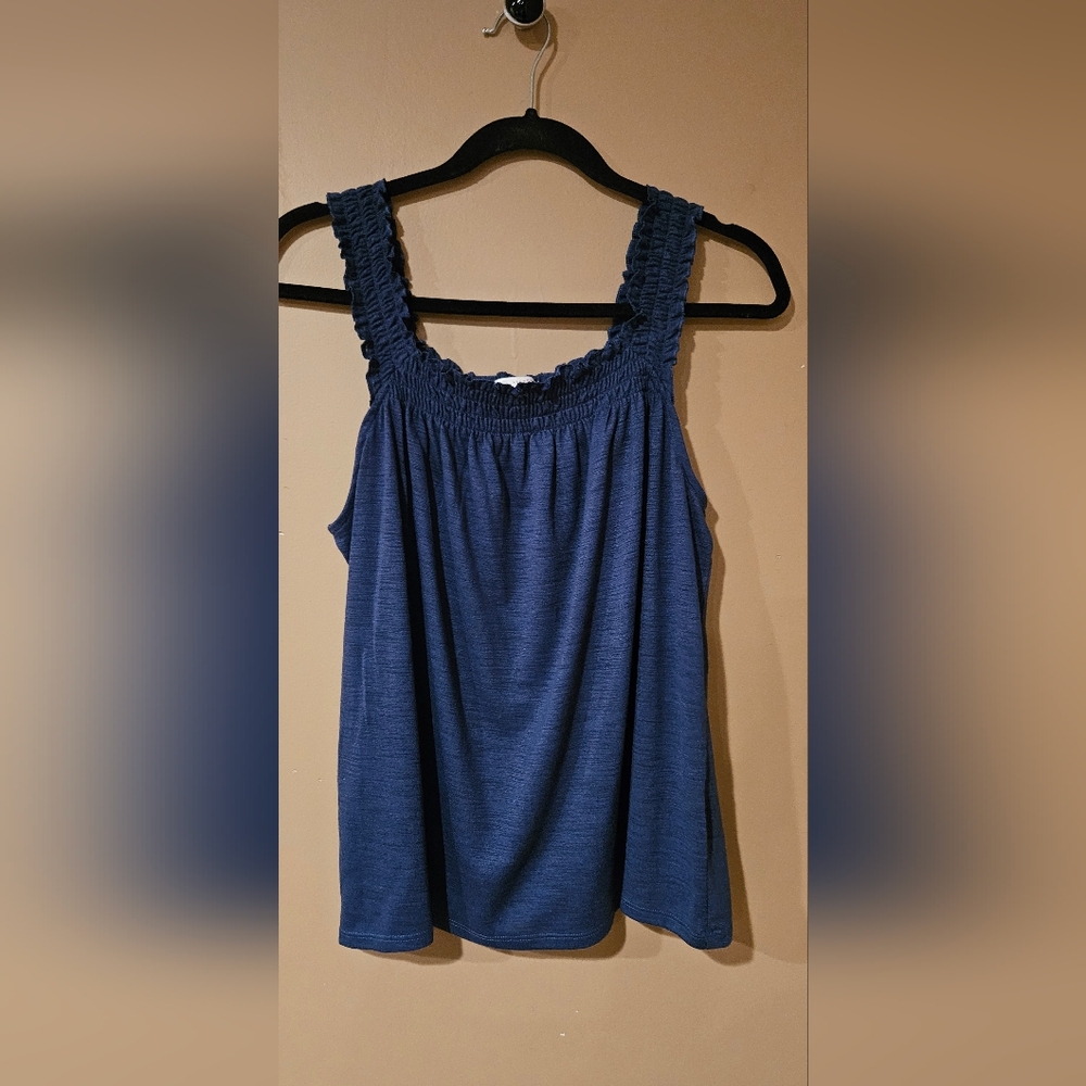 LC Lauren Conrad Navy Top